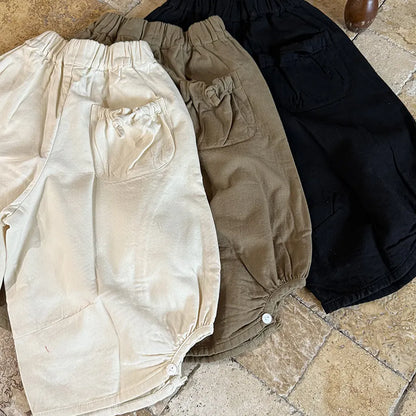 ロングパンツ・スウェットパンツ ワイドシルエットパンツ 裾絞りバルーンパンツ イージーパンツ【mh0011067】