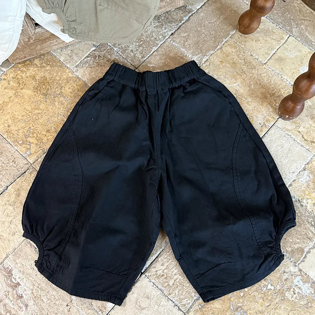 ロングパンツ・スウェットパンツ ワイドシルエットパンツ 裾絞りバルーンパンツ イージーパンツ【mh0011067】