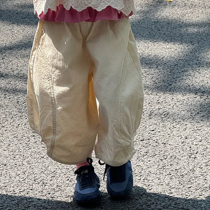 ロングパンツ・スウェットパンツ ワイドシルエットパンツ 裾絞りバルーンパンツ イージーパンツ【mh0011067】