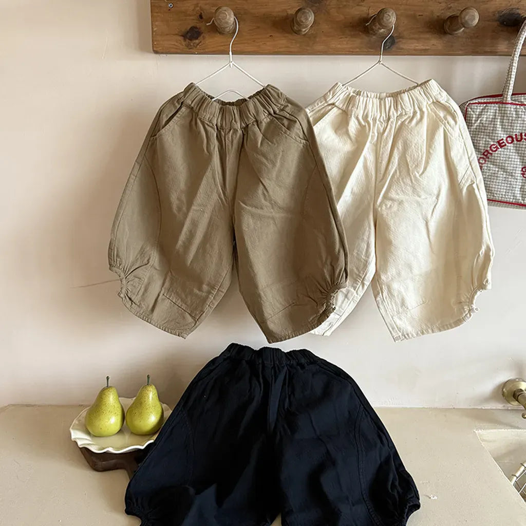 ロングパンツ・スウェットパンツ ワイドシルエットパンツ 裾絞りバルーンパンツ イージーパンツ【mh0011067】