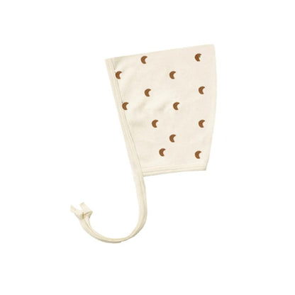 ロンパースセットアップ Moon Hat / 66cm カクタス/ムーン/ボーダー/無地長袖ボディスーツ/ロングパンツ/ボンネット帽子【mh0010746】