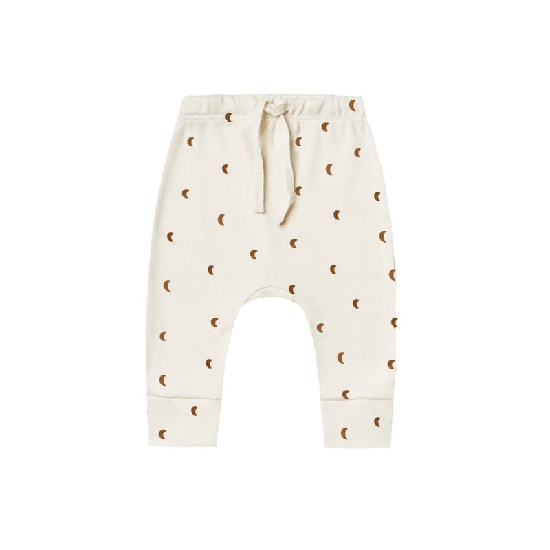 ロンパースセットアップ Moon Pants / 66cm カクタス/ムーン/ボーダー/無地長袖ボディスーツ/ロングパンツ/ボンネット帽子【mh0010746】