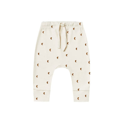 ロンパースセットアップ Moon Pants / 66cm カクタス/ムーン/ボーダー/無地長袖ボディスーツ/ロングパンツ/ボンネット帽子【mh0010746】