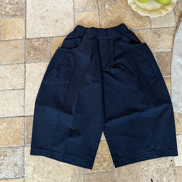 ロングパンツ・スウェットパンツ Navy / 90cm テーパードパンツ コクーンパンツ ゆったりシルエットパンツ【mh0011048】