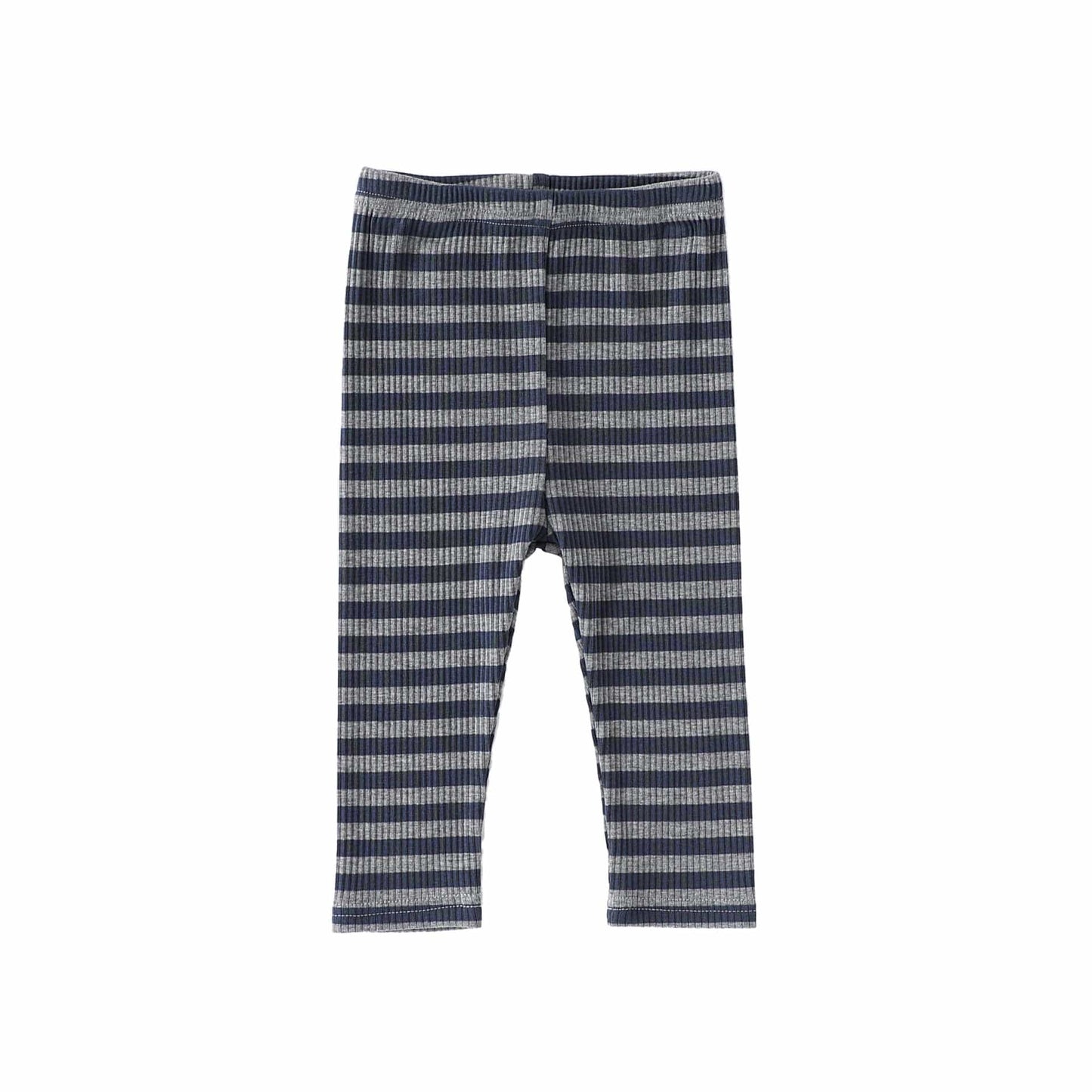ロンパースセットアップ Navy Pants / 66cm ボーダー長袖ロンパース/ロングパンツ【mh0010730】