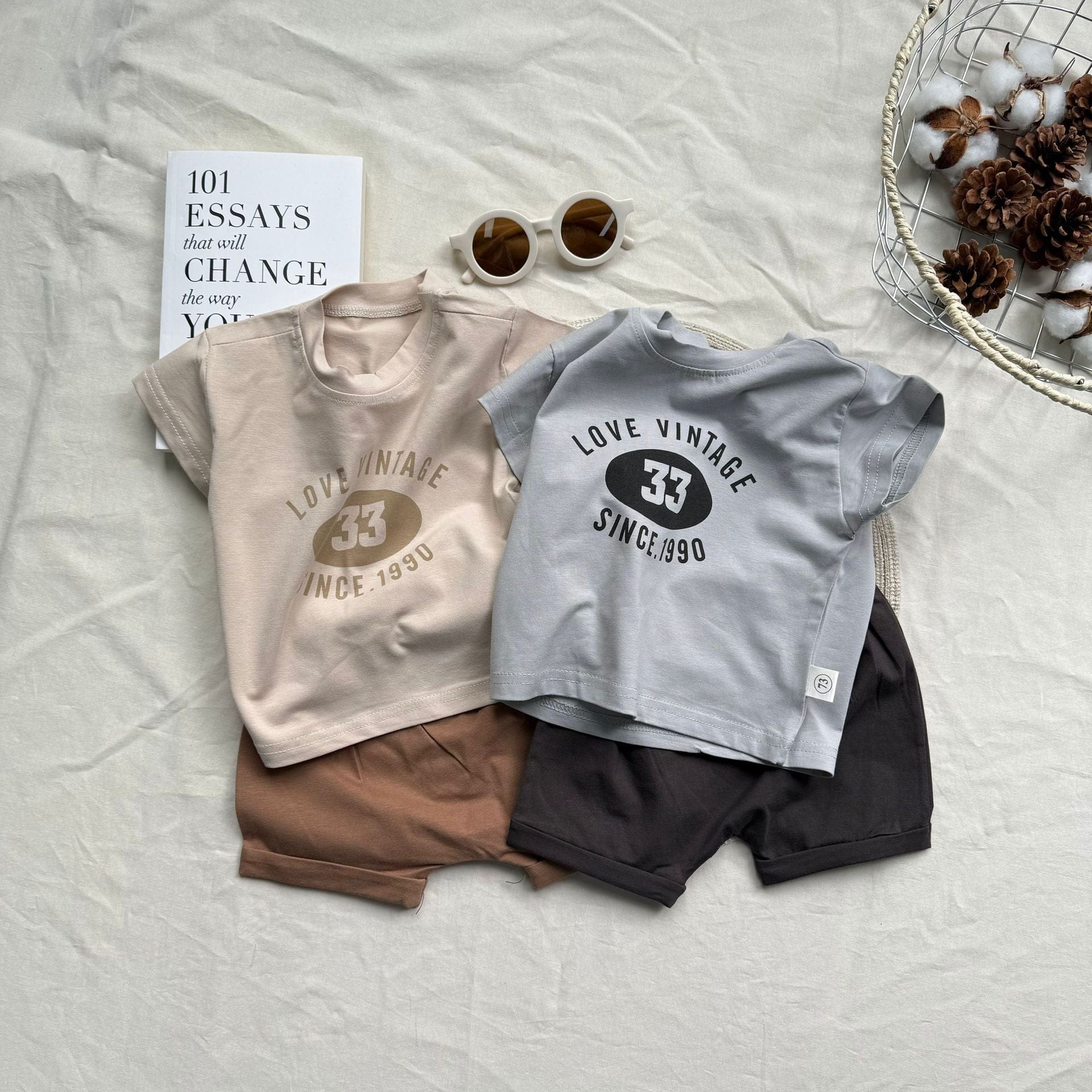 半袖セットアップ number 33 short-sleeved shorts suit【mh0009528】