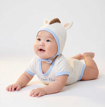 半袖ロンパース Pony Shape Summer Baby Jumpsuit ポニーデザイン 半袖 ロンパース【mh0012234】