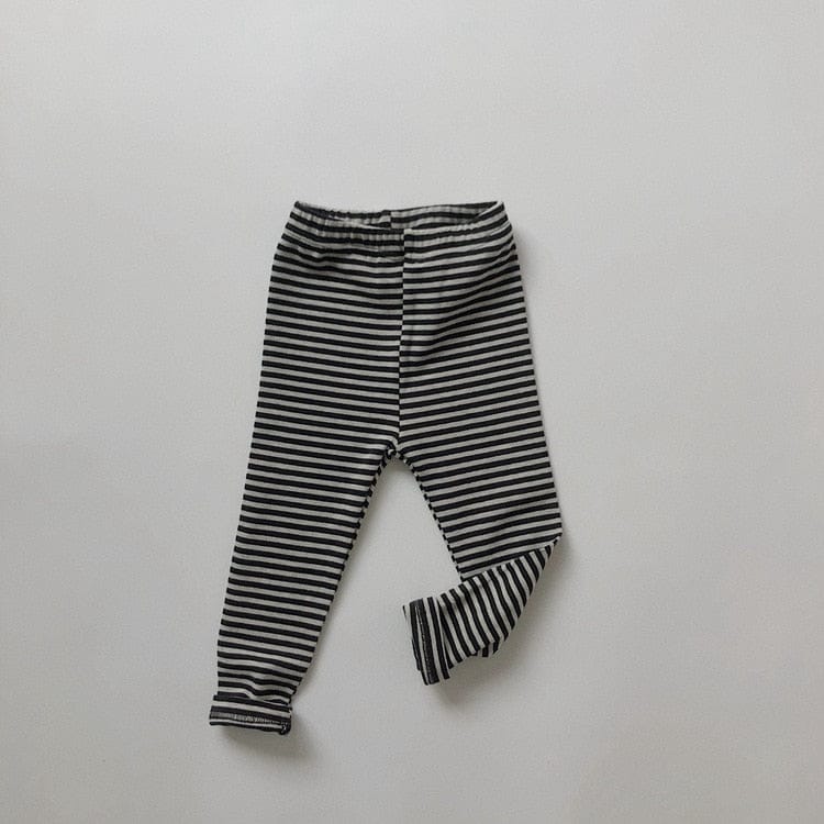 レギンスパンツ striped / 80cm キッズ ボーダー 無地 ベーシック レギンス パンツ