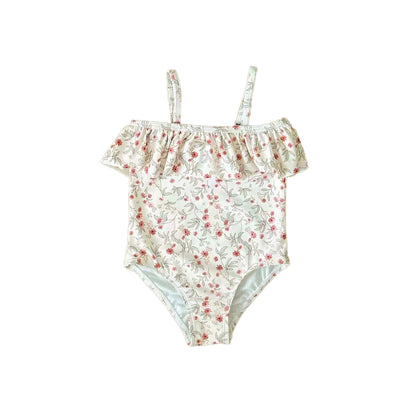 ベビー用水着 Suspenders swimsuit flame orchid / 80 ガールズ水着 ノースリーブワンピーススイムウェア ラッシュガード【mh0009316】