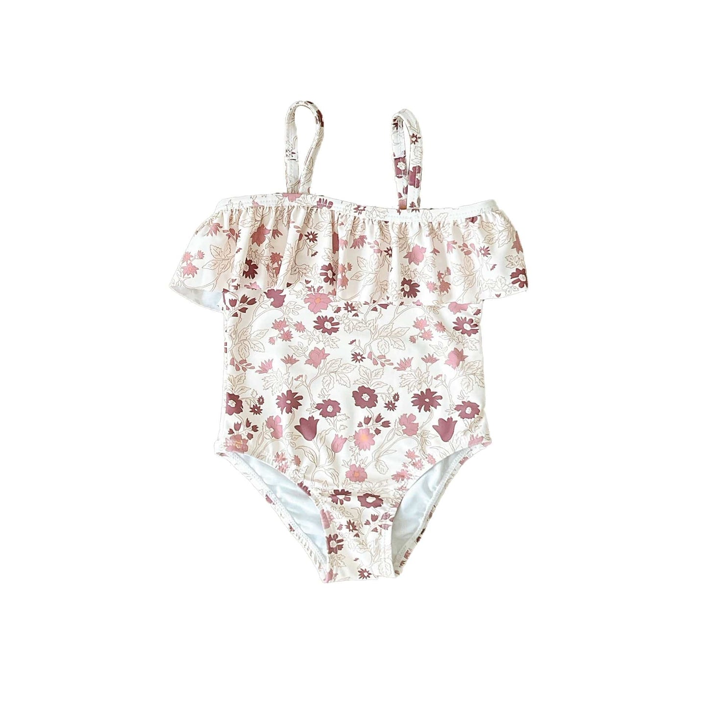 ベビー用水着 Suspenders swimsuit rosewood / 80 ガールズ水着 ノースリーブワンピーススイムウェア ラッシュガード【mh0009316】