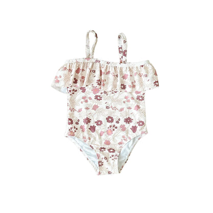 ベビー用水着 Suspenders swimsuit rosewood / 80 ガールズ水着 ノースリーブワンピーススイムウェア ラッシュガード【mh0009316】