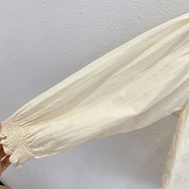 ロングパンツ・スウェットパンツ キッズトップス ベスト パンツ 長袖パフスリーブTシャツ シンプルベスト バルーンルーズパンツ