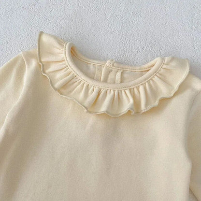ノースリーブワンピース ☺︎ ベビーノースリーブワンピース 長袖Tシャツ 単品 くまベアワンピース ガールズ 女の子 子供服