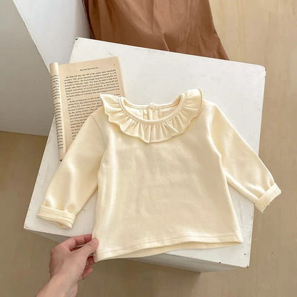 ノースリーブワンピース ☺︎ ベビーノースリーブワンピース 長袖Tシャツ 単品 くまベアワンピース ガールズ 女の子 子供服