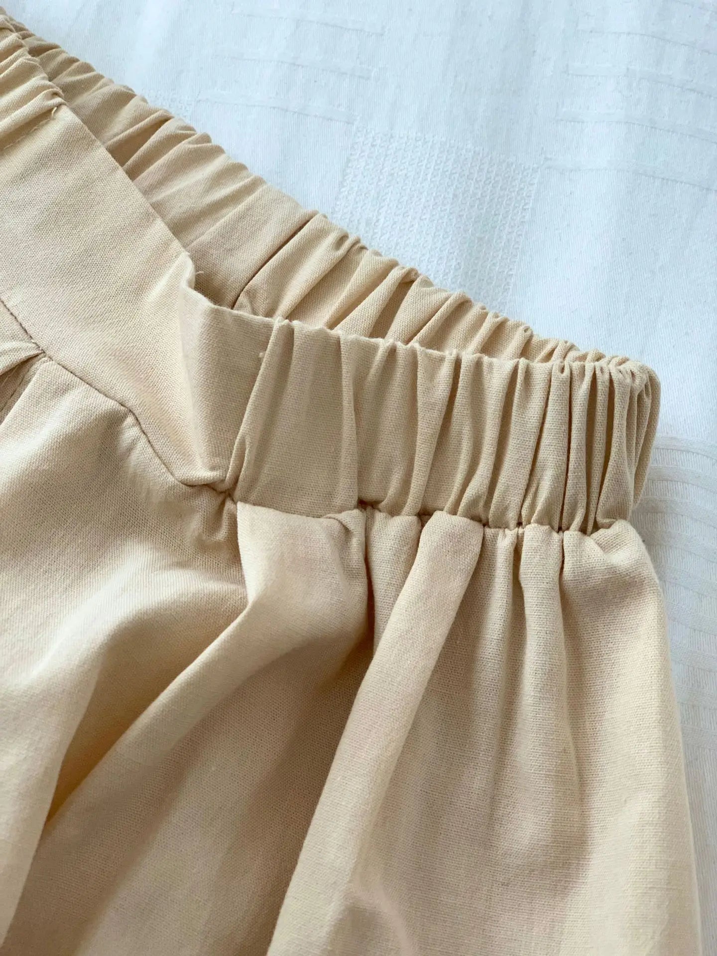 半袖セットアップ キッズトップス/パンツ 半袖プリントTシャツ/バルーンショートパンツ パンブレッドプリント 2カラー【mh0005454】