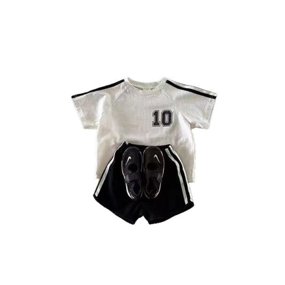 半袖セットアップ 半袖Tシャツ+ショートパンツ スポーツセットアップ 2点セット【mh0010354】