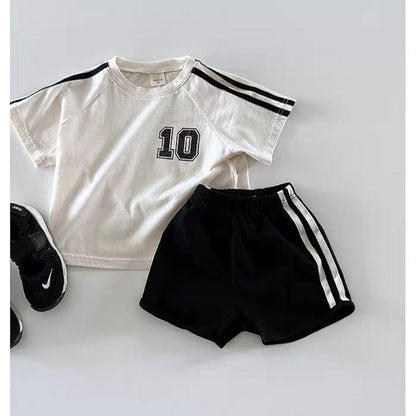 半袖セットアップ 半袖Tシャツ+ショートパンツ スポーツセットアップ 2点セット【mh0010354】