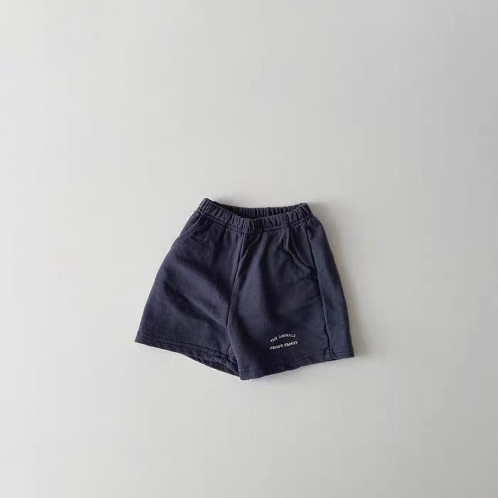 ノースリーブセットアップ レターロゴノースリーブTシャツ+ショートパンツセットアップ 2点セット【mh0010408】