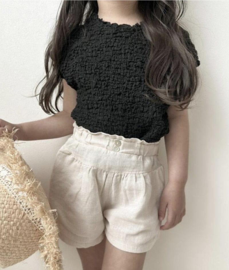 タンクトップ・キャミソール・ノースリーブトップス キッズ ニット ノースリーブ Tシャツ ベージュ ブラック カーキ ガールズ 5941B