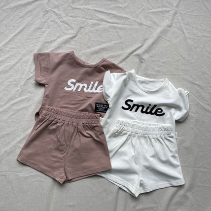 半袖セットアップ 半袖セットアップ プリントロゴ半袖Tシャツ+ショートパンツ【mh0009269】