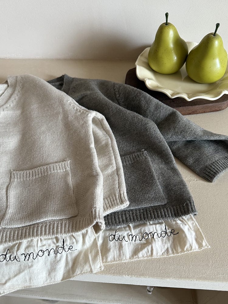 カーディガン・パーカー ニットVネックシンプルカーディガン【mh0011028】