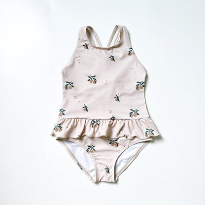 ベビー用水着 Vest swimsuit fruit / 80 ガールズ水着 ノースリーブワンピーススイムウェア ラッシュガード【mh0009342】