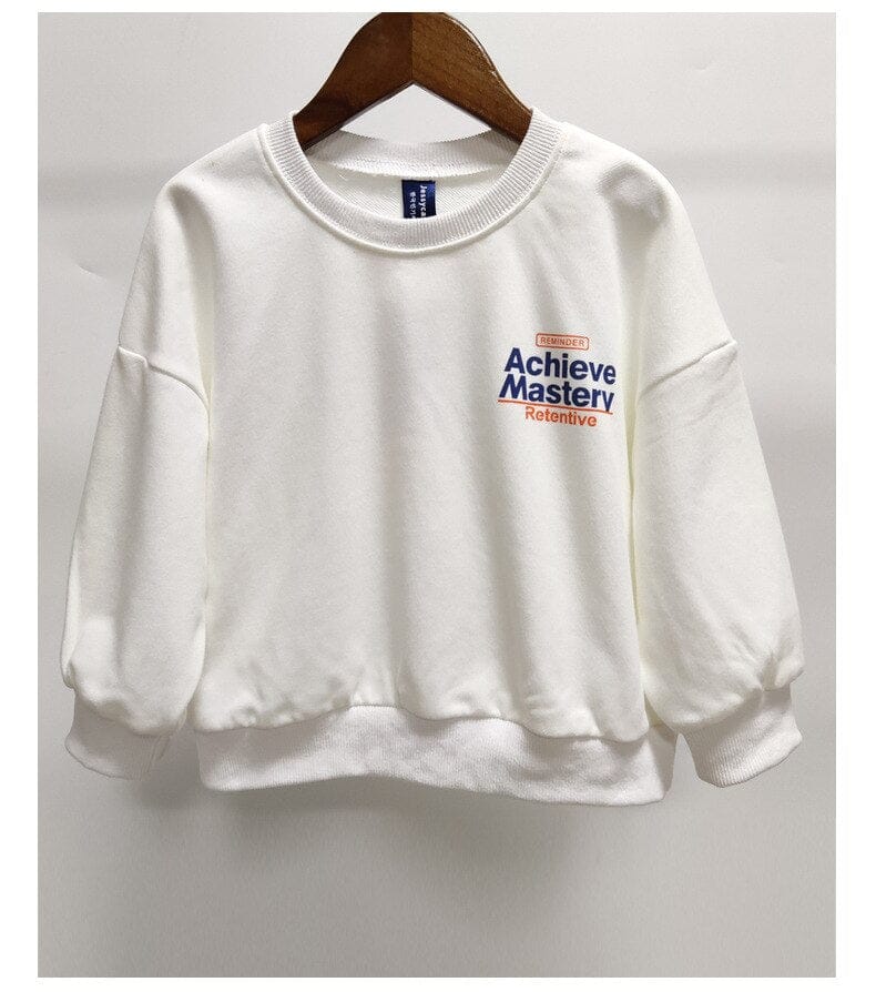 トレーナー・フーディ White / 12M/80cm キッズ レター ロゴ トップス【mh0000150】