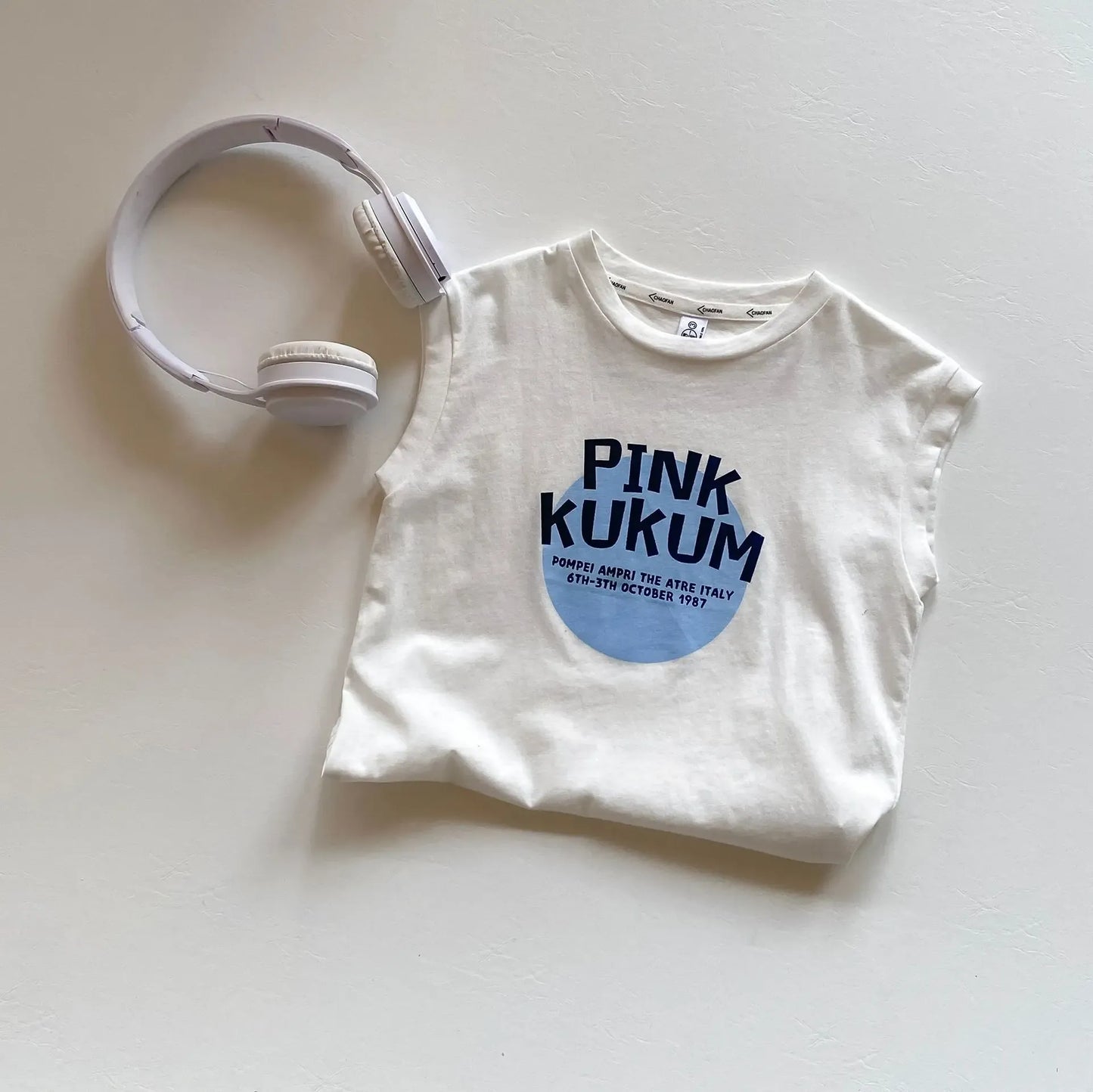 タンクトップ・キャミソール・ノースリーブトップス White / 24M  90CM キッズトップス ノースリーブTシャツ レタープリント コットン素材 タンクトップ【mh0005565】