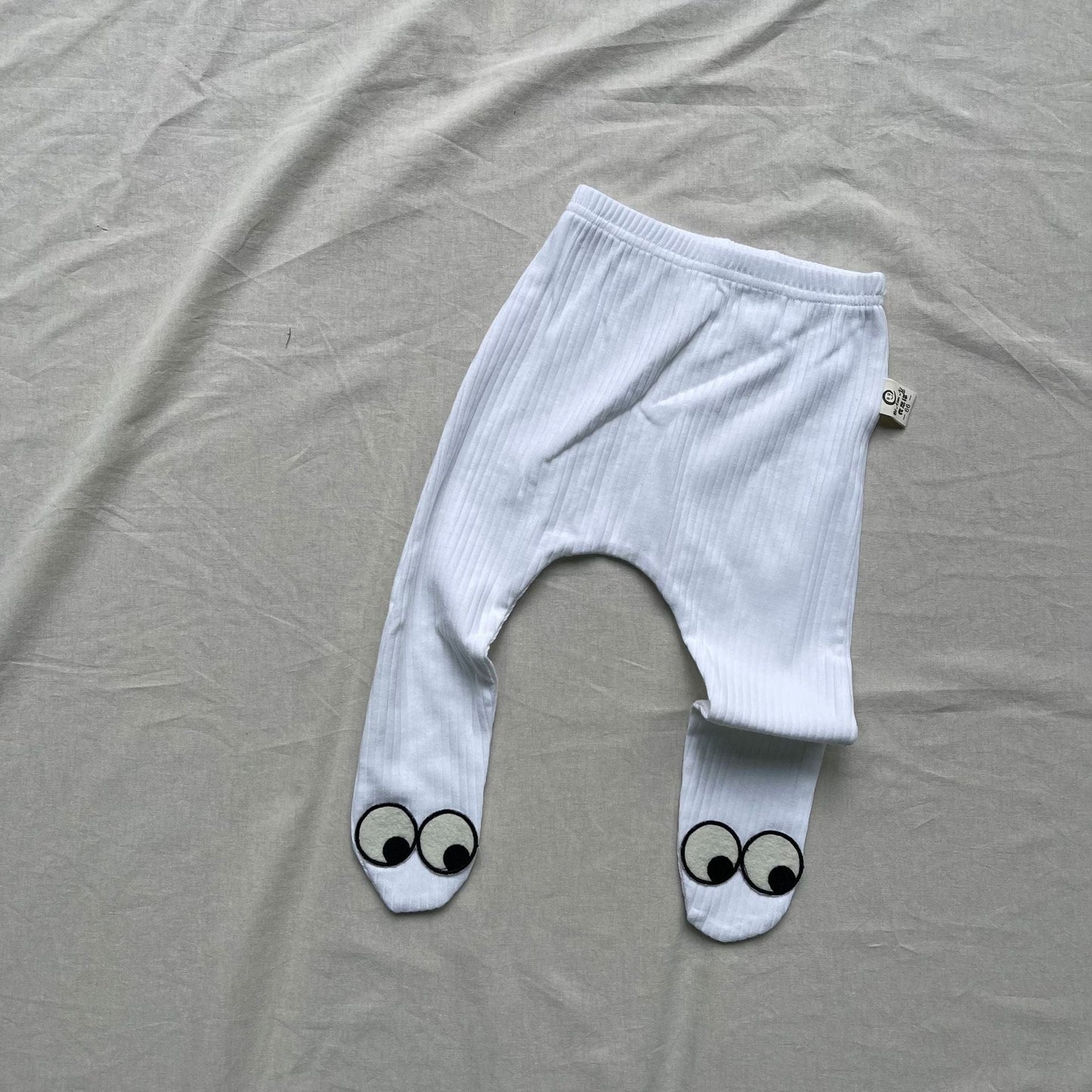 レギンスパンツ White / 66cm 足付きレギンスパンツ 薄手タイツレギンス【mh0009277】