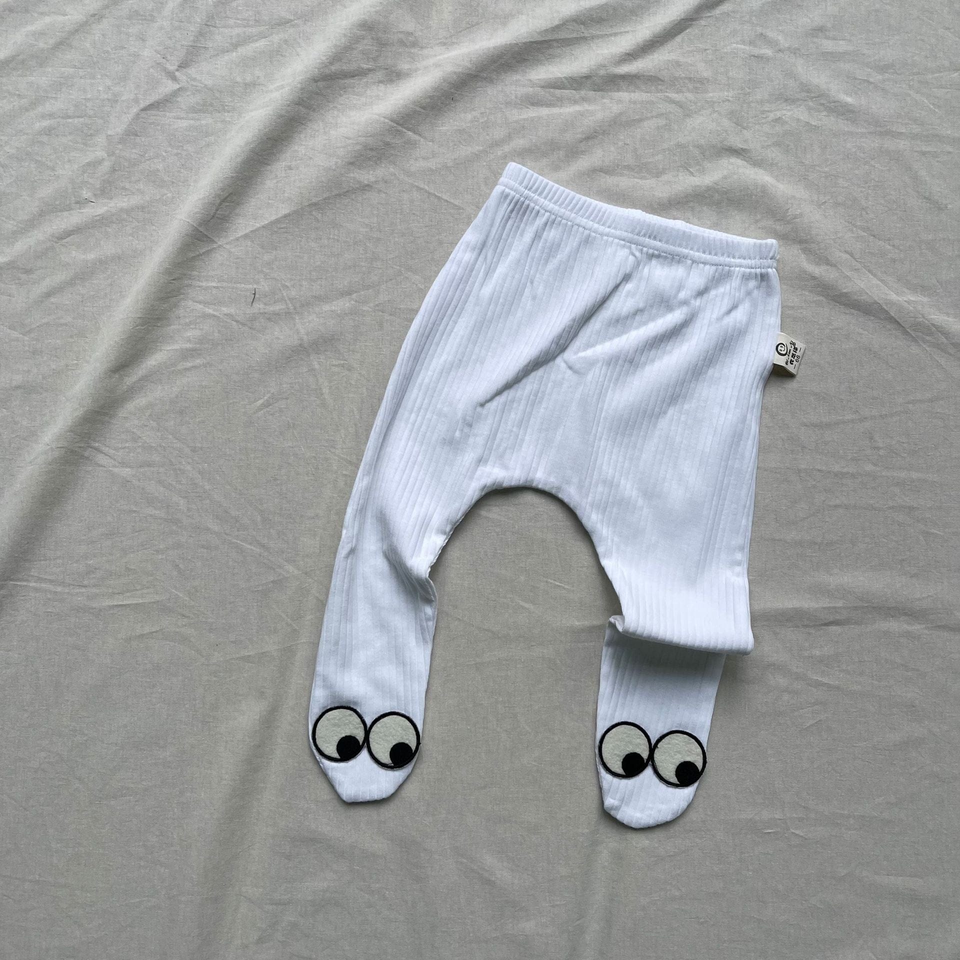 レギンスパンツ White / 66cm 足付きレギンスパンツ 薄手タイツレギンス【mh0009277】