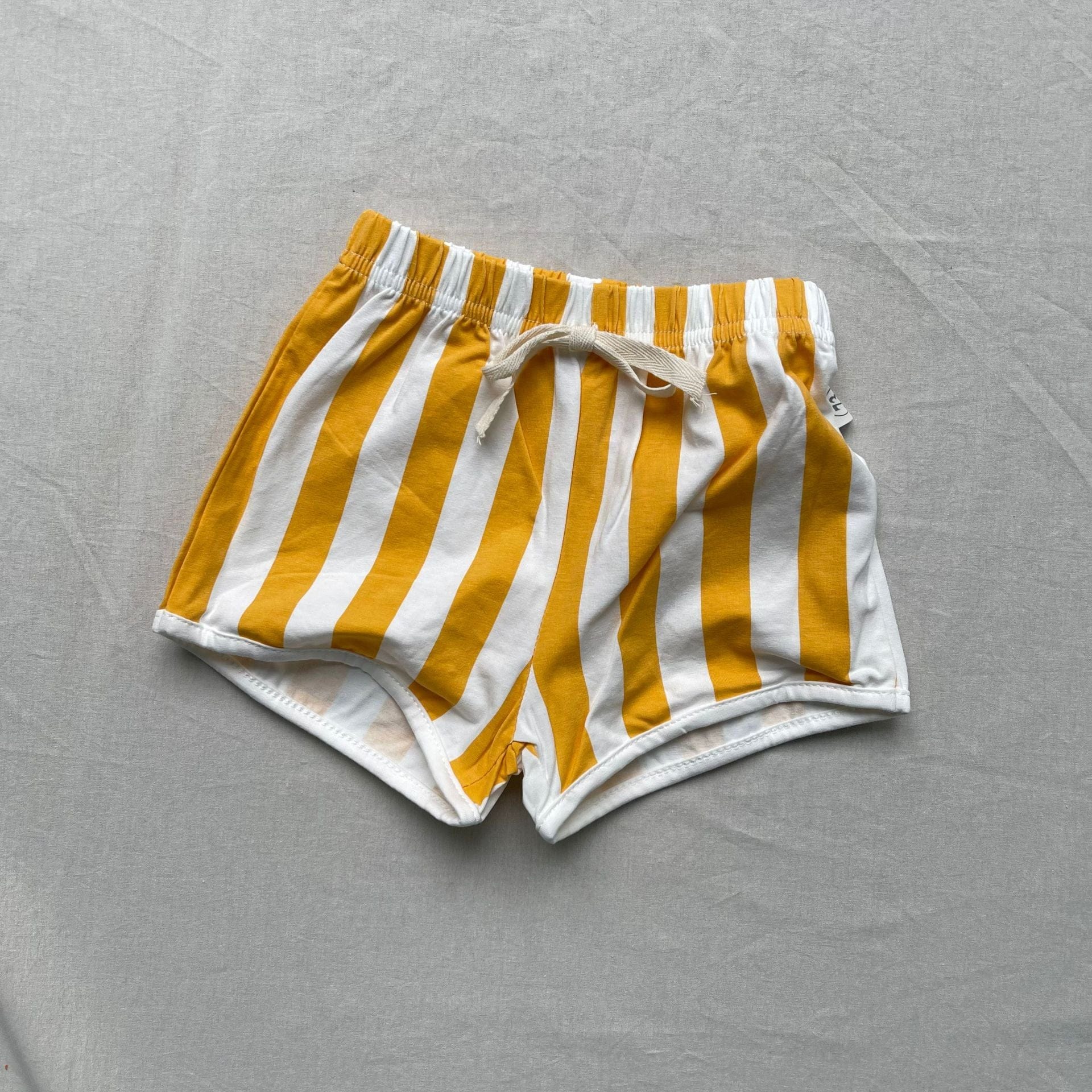 ハーフパンツ・ショートパンツ Yellow / 73cm ストライプショートパンツ【mh0009442】