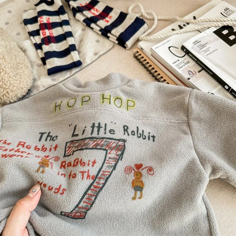 長袖Tシャツ キッズプルオーバー フリースハイネックトップス スウェットシャツ プリントロゴ 3カラー ボーイズ 男の子 子供服