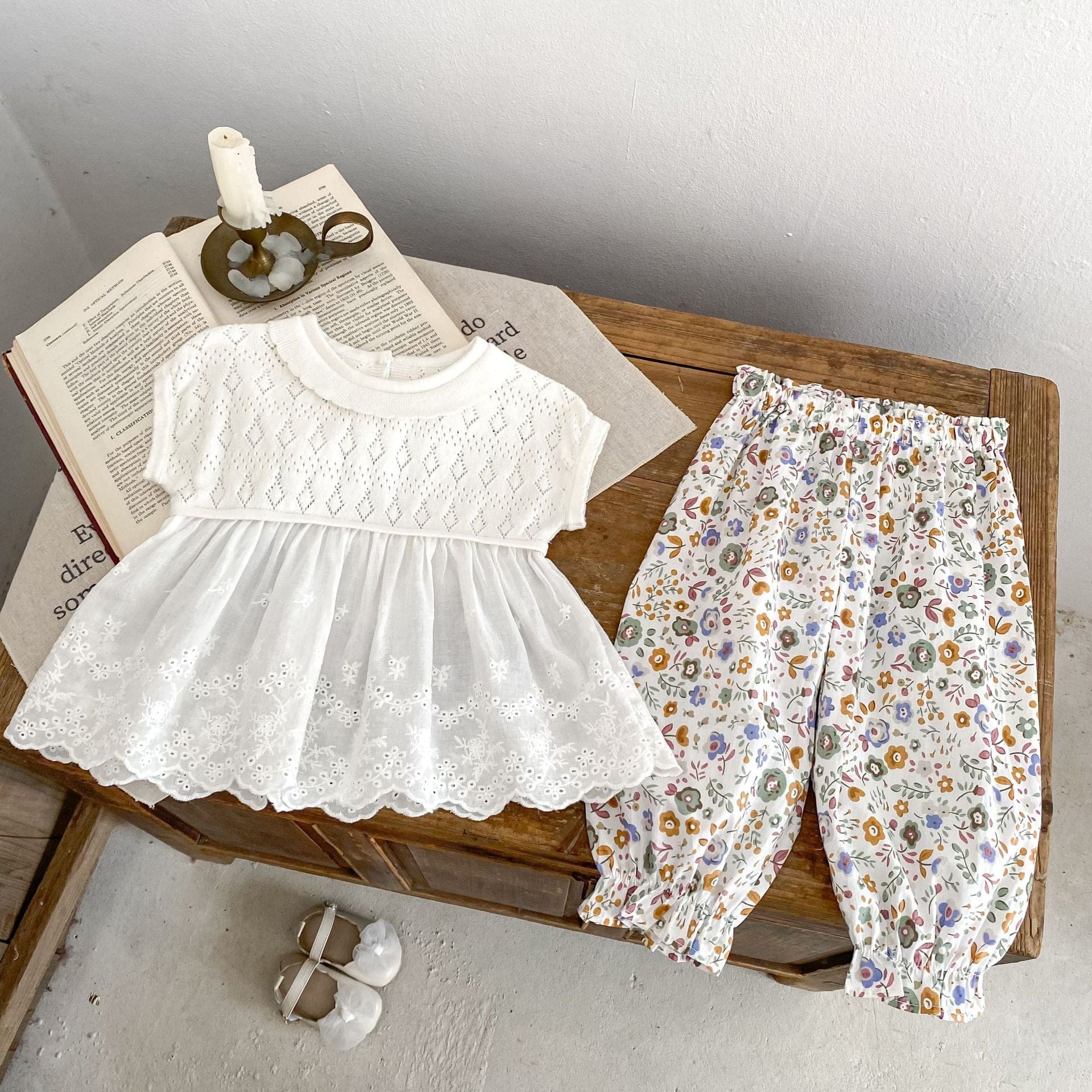 半袖Tシャツ 半袖サマーニットドッキングチュニックトップス【mh0010172】