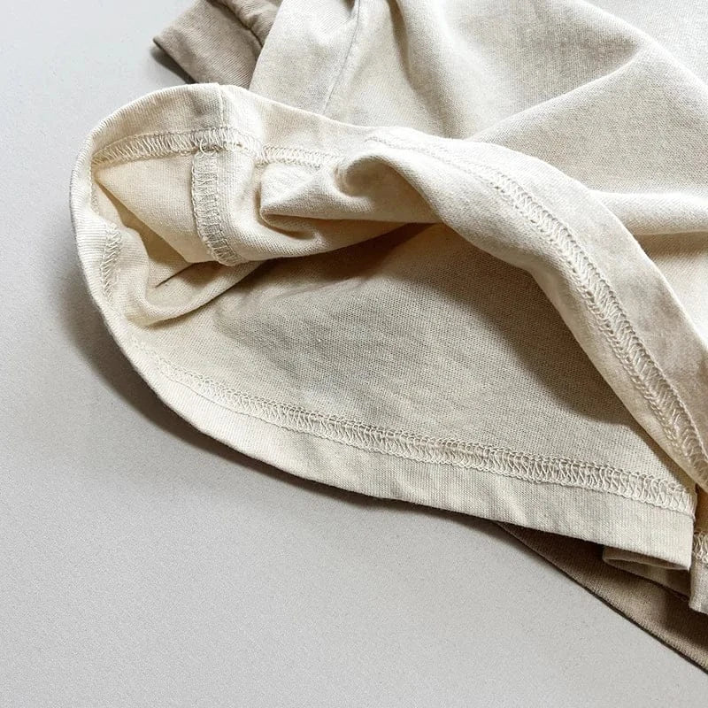 長袖Tシャツ キッズトップス 長袖Tシャツ 薄手 レターロゴプリント スケボーファッション 2カラー