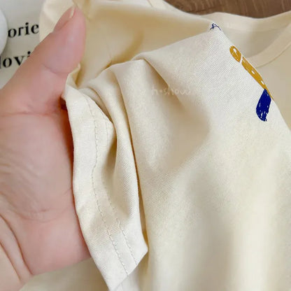 長袖Tシャツ キッズトップス 長袖Tシャツ サーカス 車 飛行機 家 プリント 4カラー【mh0004624】