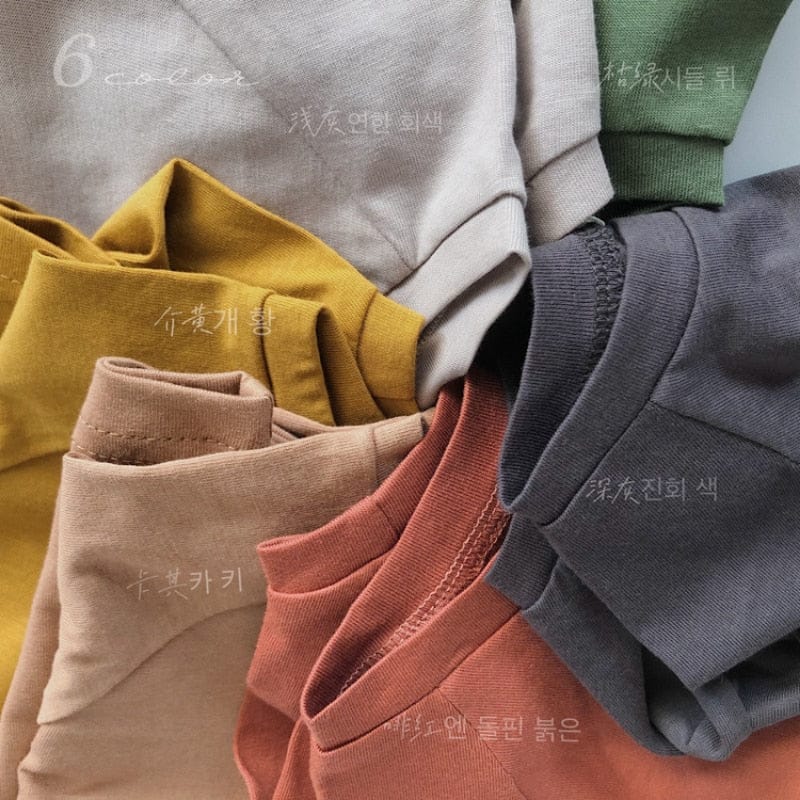 半袖Tシャツ キッズ シンプル ベーシック ラグラン 半袖 Tシャツ 6カラー ユニセックス