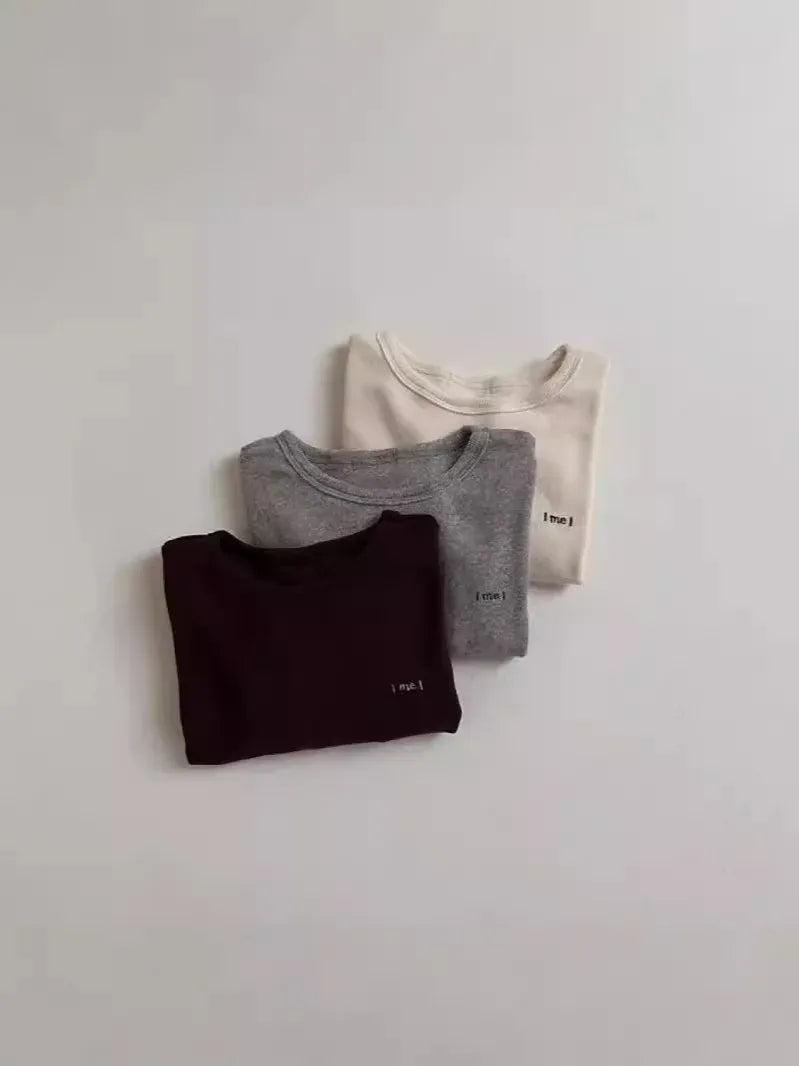 長袖Tシャツ ベビートップス シンプルベーシック長袖Tシャツ【mh0008268】