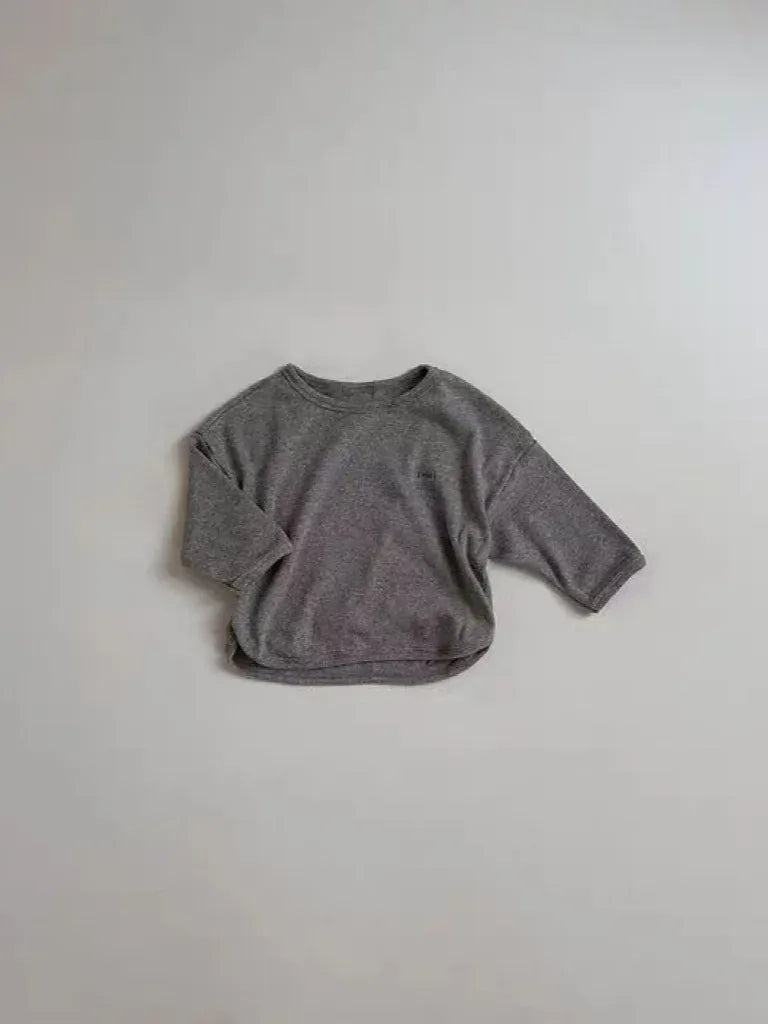 長袖Tシャツ ベビートップス シンプルベーシック長袖Tシャツ【mh0008268】