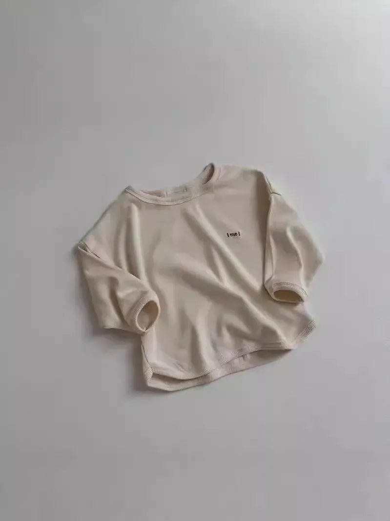 長袖Tシャツ ベビートップス シンプルベーシック長袖Tシャツ【mh0008268】