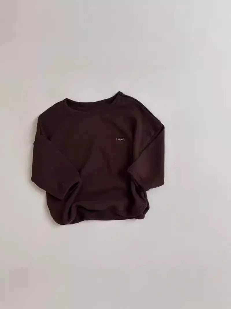 長袖Tシャツ ベビートップス シンプルベーシック長袖Tシャツ【mh0008268】