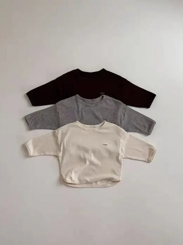 長袖Tシャツ ベビートップス シンプルベーシック長袖Tシャツ【mh0008268】