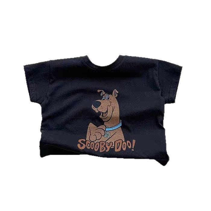 半袖Tシャツ ドッグ/ベアくまプリント半袖Tシャツ【mh0010374】