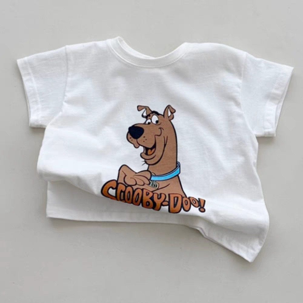 半袖Tシャツ ドッグ/ベアくまプリント半袖Tシャツ【mh0010374】