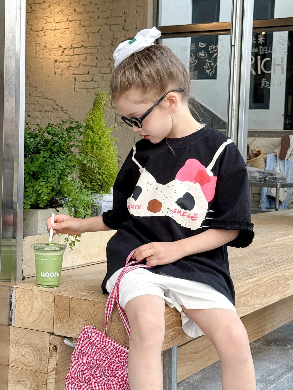 半袖Tシャツ プリント半袖Tシャツ/ショートパンツ【mh0010381】