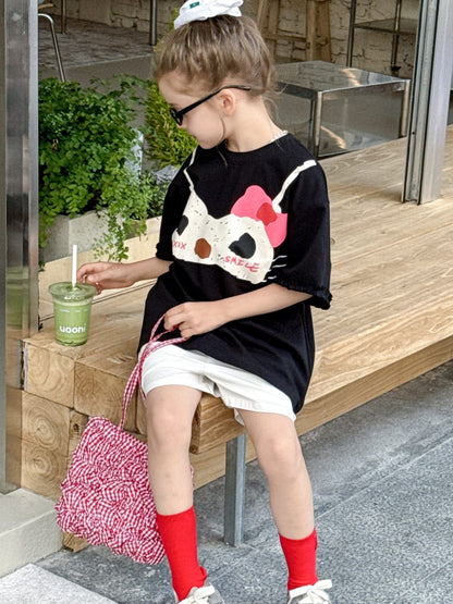 半袖Tシャツ プリント半袖Tシャツ/ショートパンツ【mh0010381】