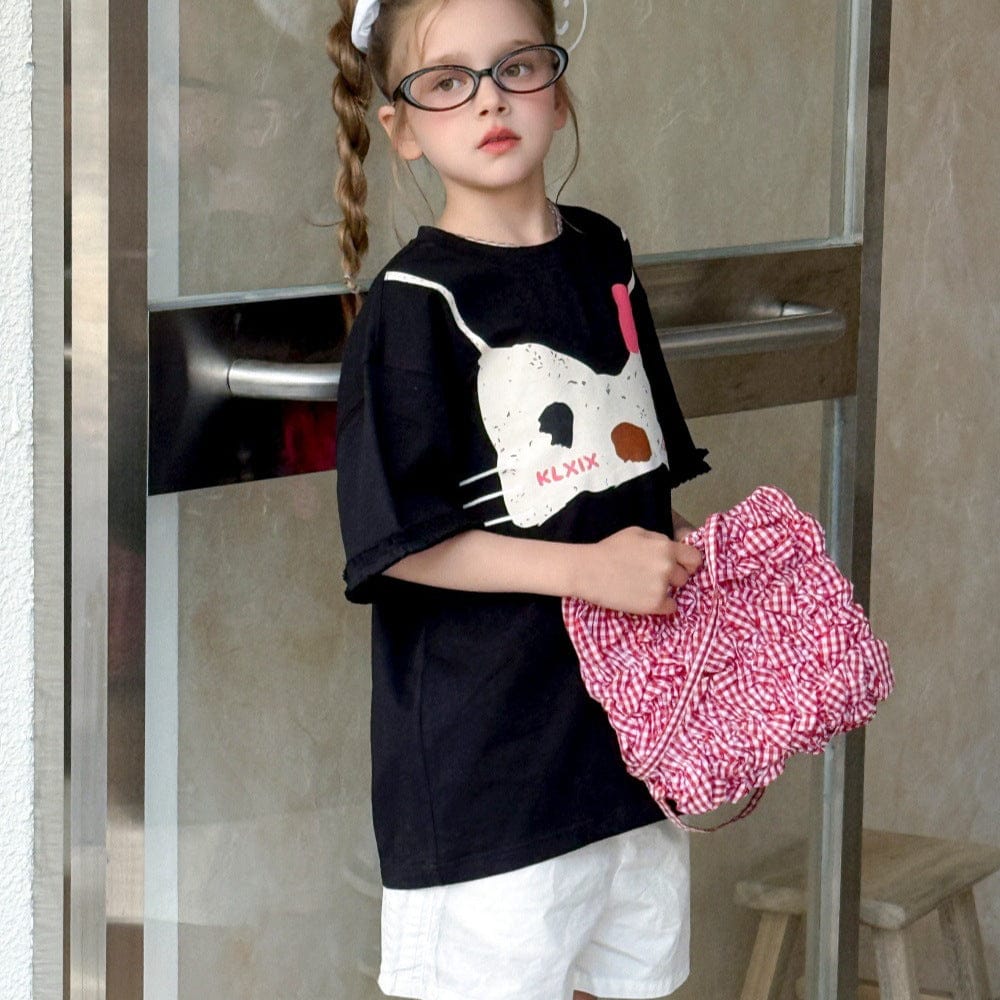 半袖Tシャツ プリント半袖Tシャツ/ショートパンツ【mh0010381】