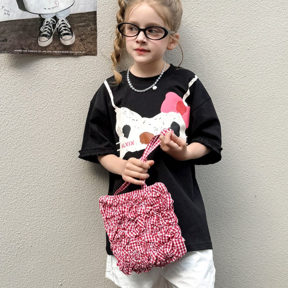 半袖Tシャツ プリント半袖Tシャツ/ショートパンツ【mh0010381】