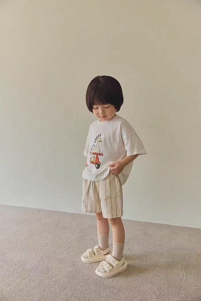 半袖Tシャツ あひるスクータープリント半袖Tシャツ【mh0010410】