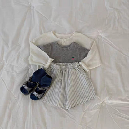 半袖Tシャツ いちご刺繍半袖カットソーTシャツ【mh0010411】