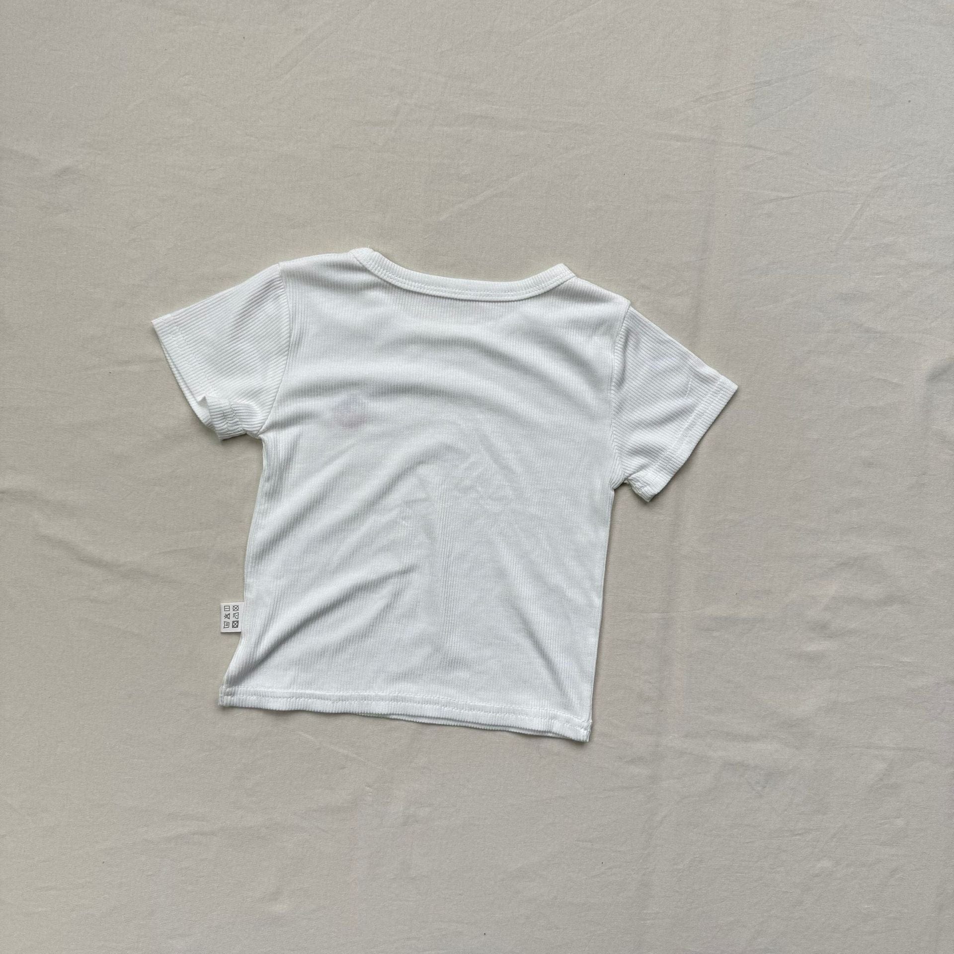 半袖Tシャツ いちご刺繍半袖Tシャツ【mh0010416】